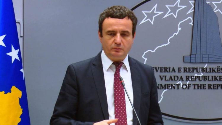 Kurti: Neću dozvoliti drugu Republiku Srpsku na Kosovu
