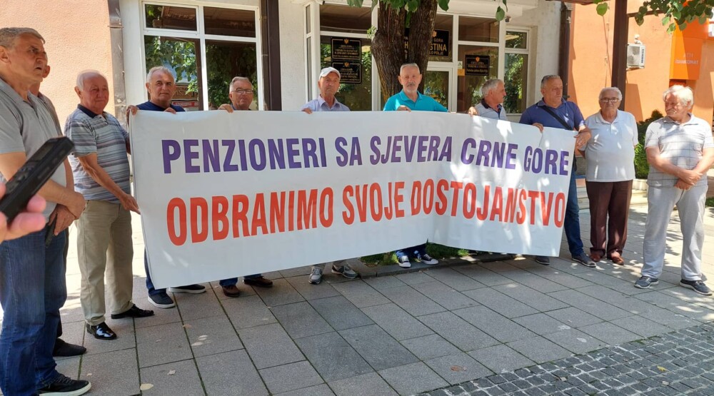 Penzioneri najavili: U ponedjeljak u Bijelom Polju blokada glavne saobraćajnice prema Podgorici