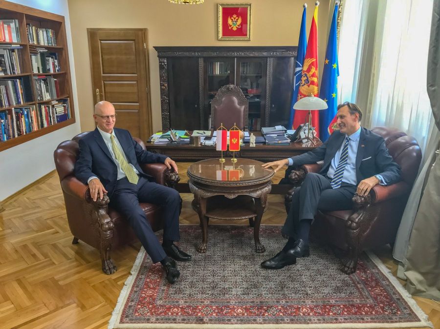 Krivokapić i Dmohovski: Poljska podržava evropsku orjentaciju Crne Gore