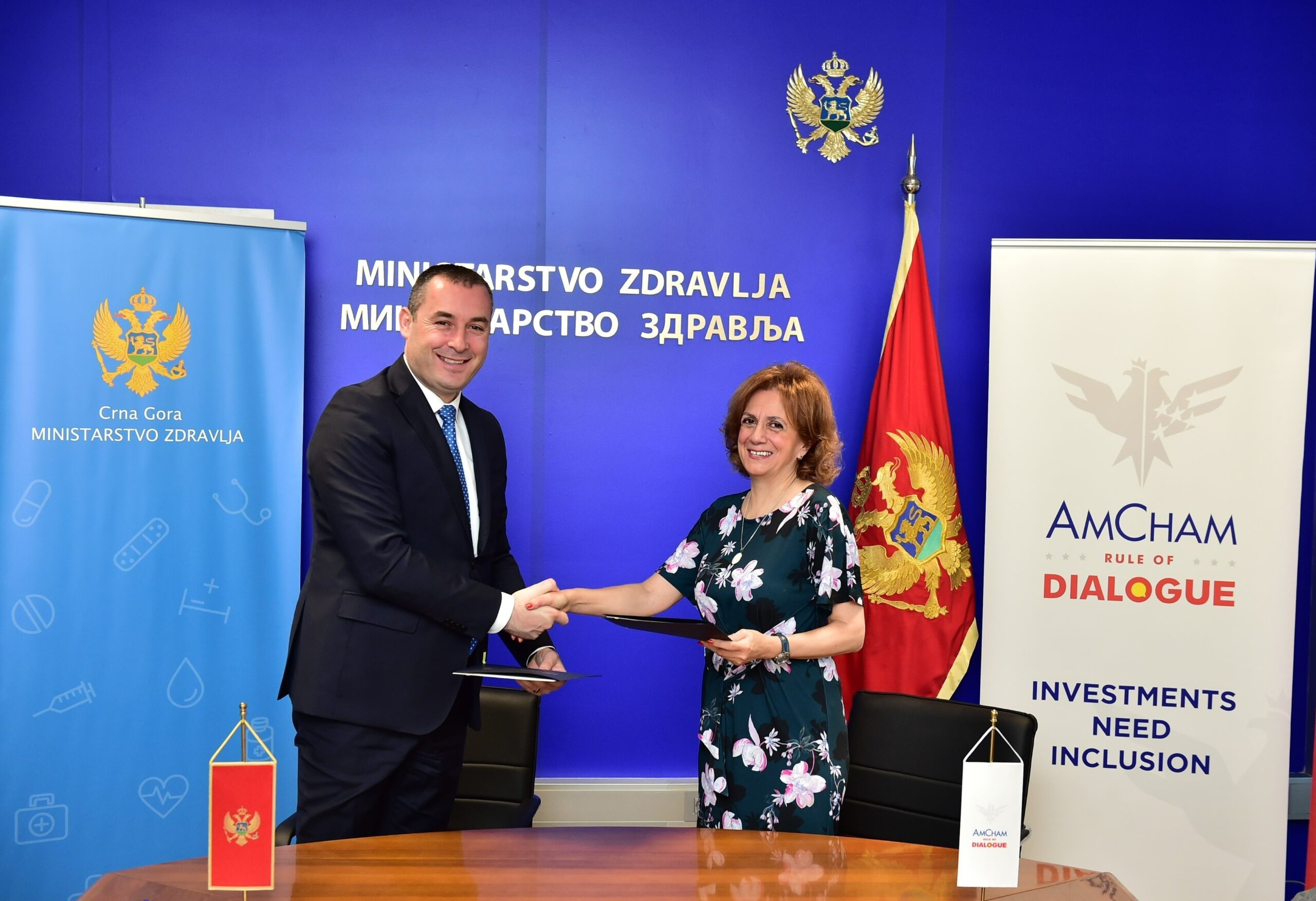 Intenzivnija saradnja Američke privredne komore i Ministarstva zdravlja u okviru programa ‘Rule of Dialogue – Vladavina dijaloga’