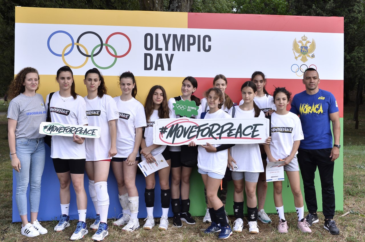 U Podgorici svečano obilježen Olimpijski dan: Slavimo sport, suživot, toleranciju, mir