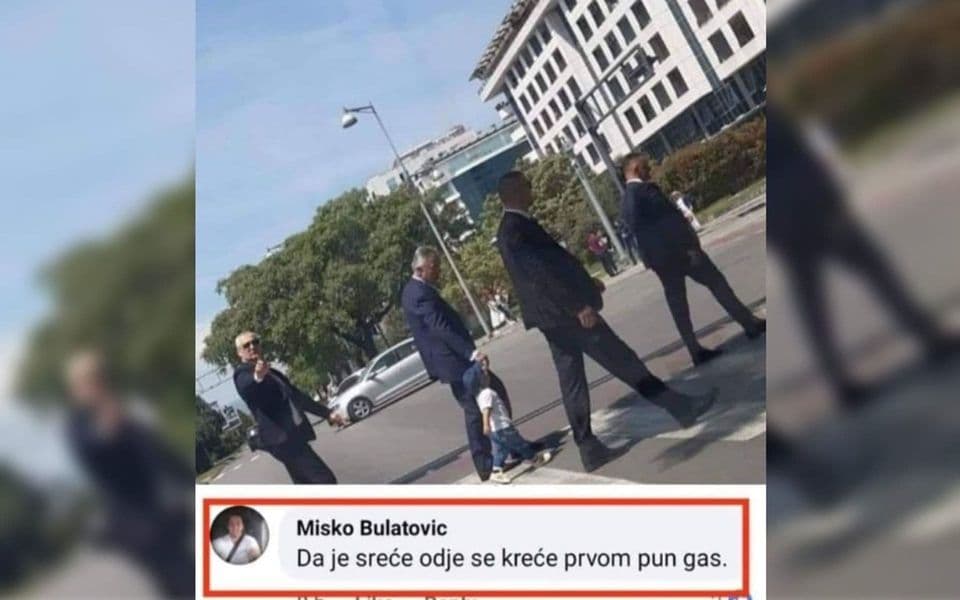 Krivična prijava protiv Miška Bulatovića zbog poziva na linč Đukanovića i njegove porodice