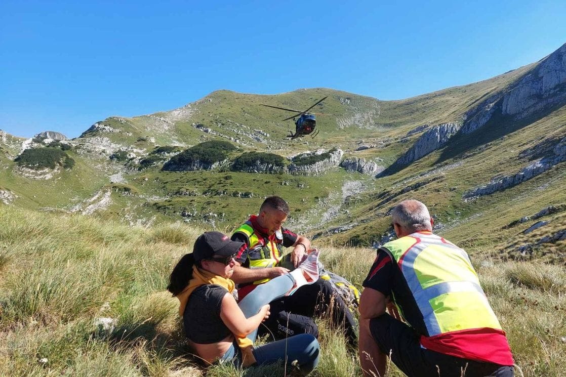 Državljanka Slovačke spašena na Durmitoru: Tokom planinarenja povrijedila nogu