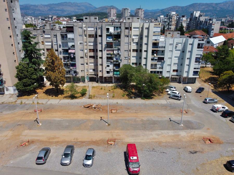 Podgorica: Novih 113 besplatnih parking mjesta u Ulici Bracana Bracanovića