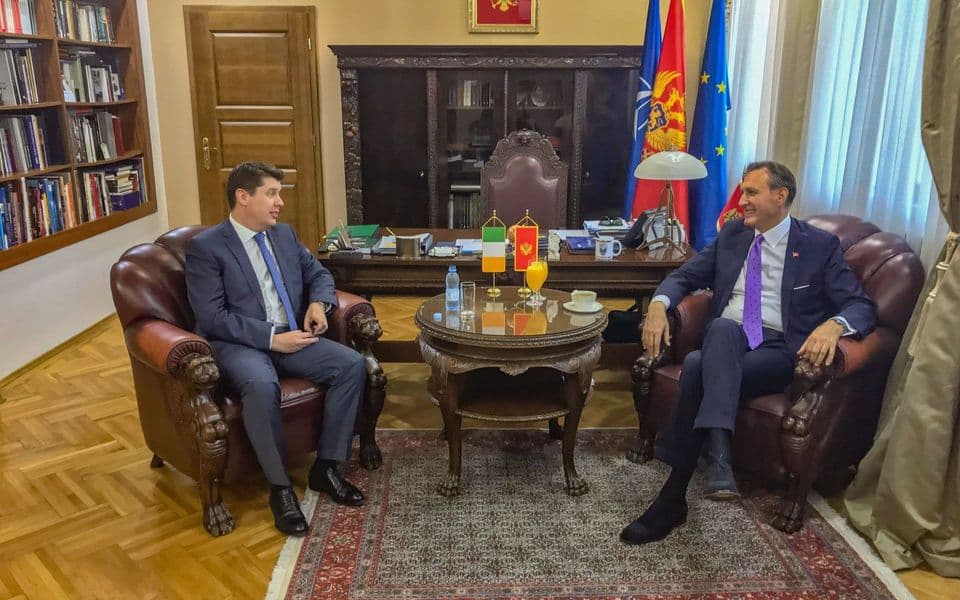 Krivokapić-Gargan: Crna Gora i Irska baštine osjećaj bliskosti i razumijevanja