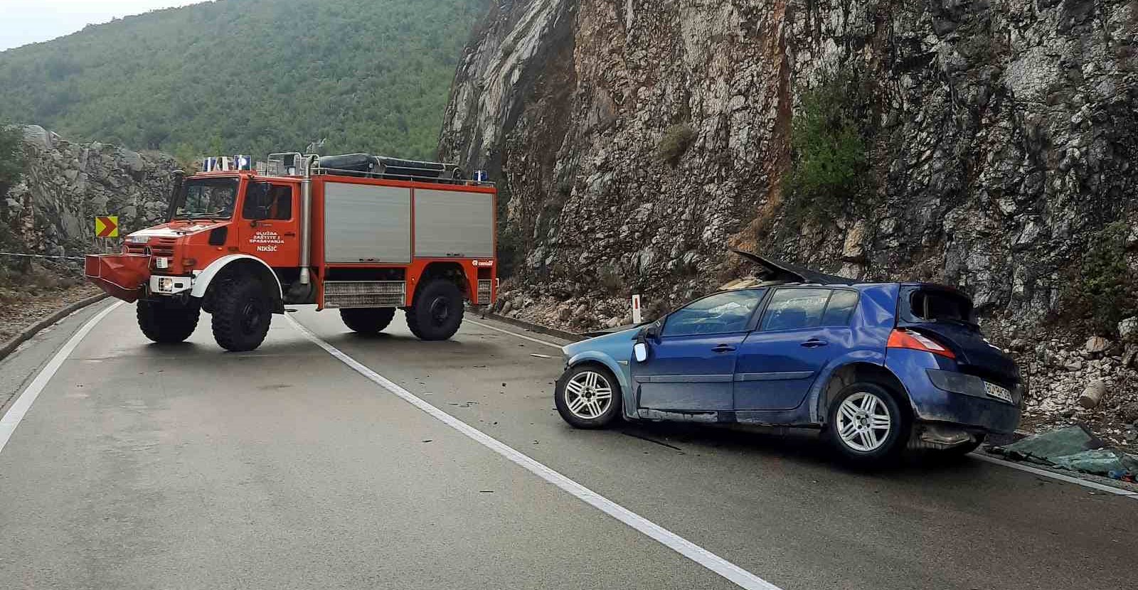 Saobraćajna nesreća na putu Podgorica – Nikšić: Jedna osoba poginula, četiri povrijeđene