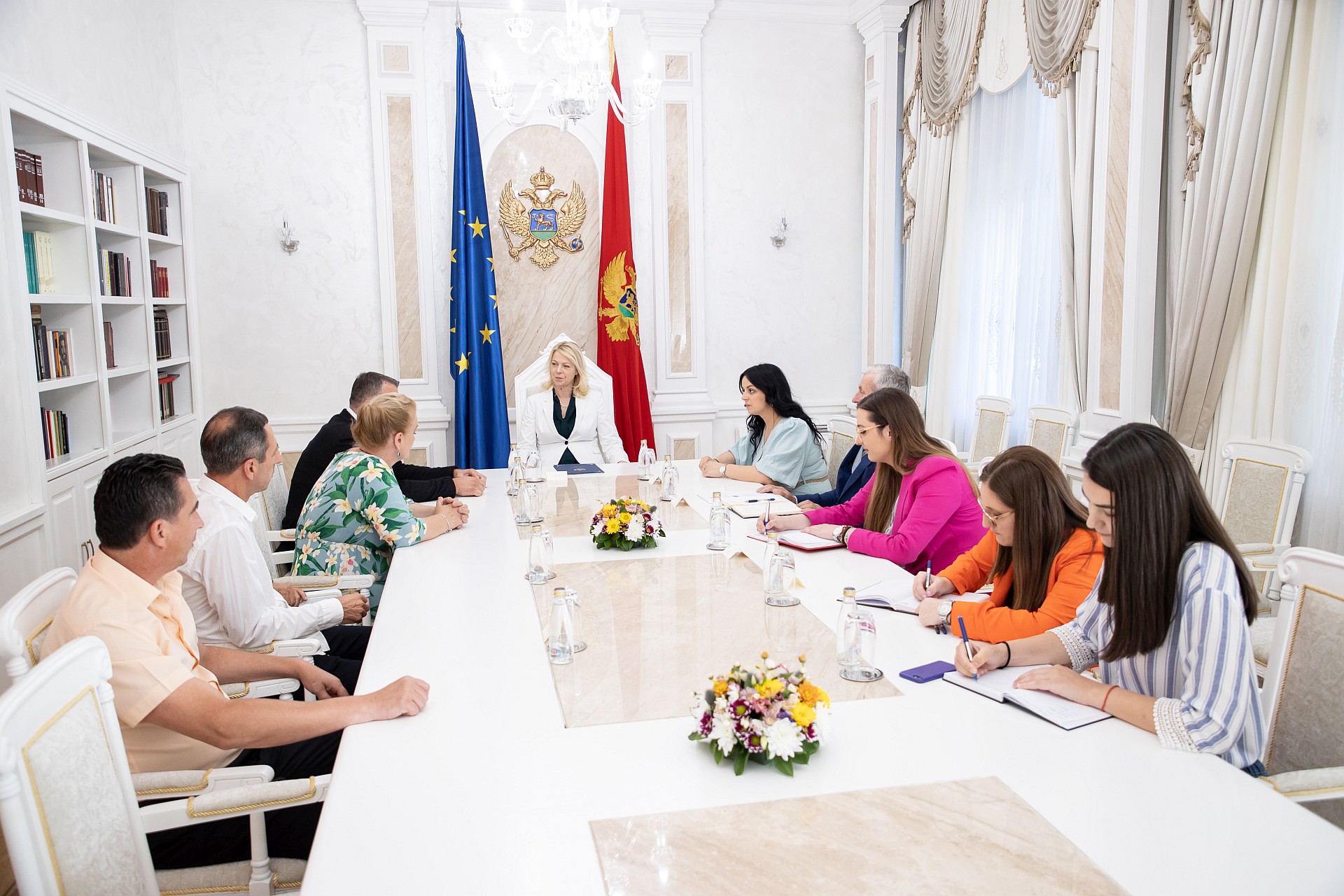 Đurović sa predstavnicima Sindikata uprave i pravosuđa Crne Gore: Potrebno pristupiti izradi Nacrta Zakona o sindikatima