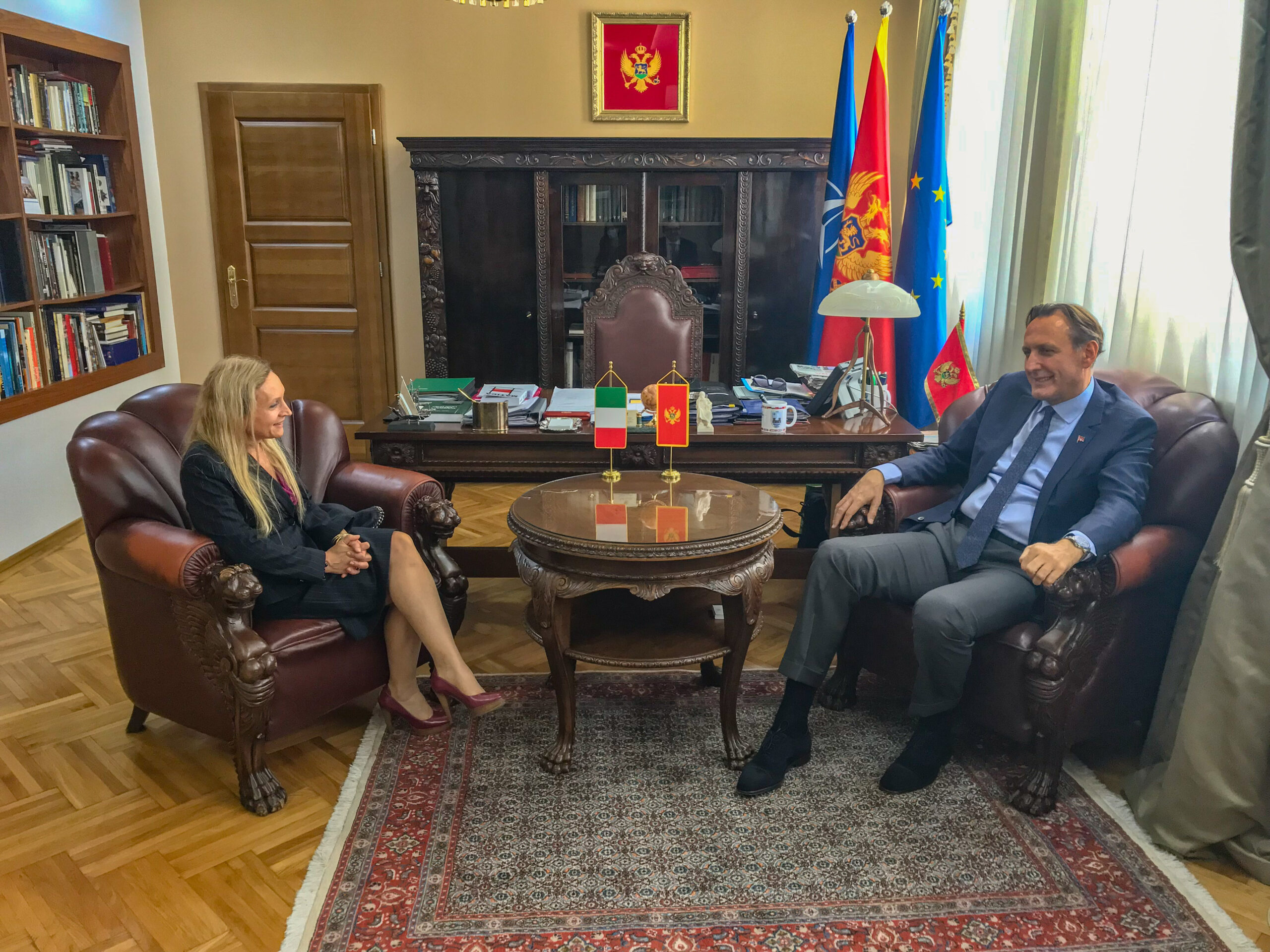Krivokapić – Marsela: Ključni momenat za snažnije prisustvo Italije u Crnoj Gori
