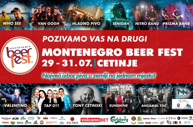 Pogledajte program: Montenegro Beer Fest uskoro na Cetinju