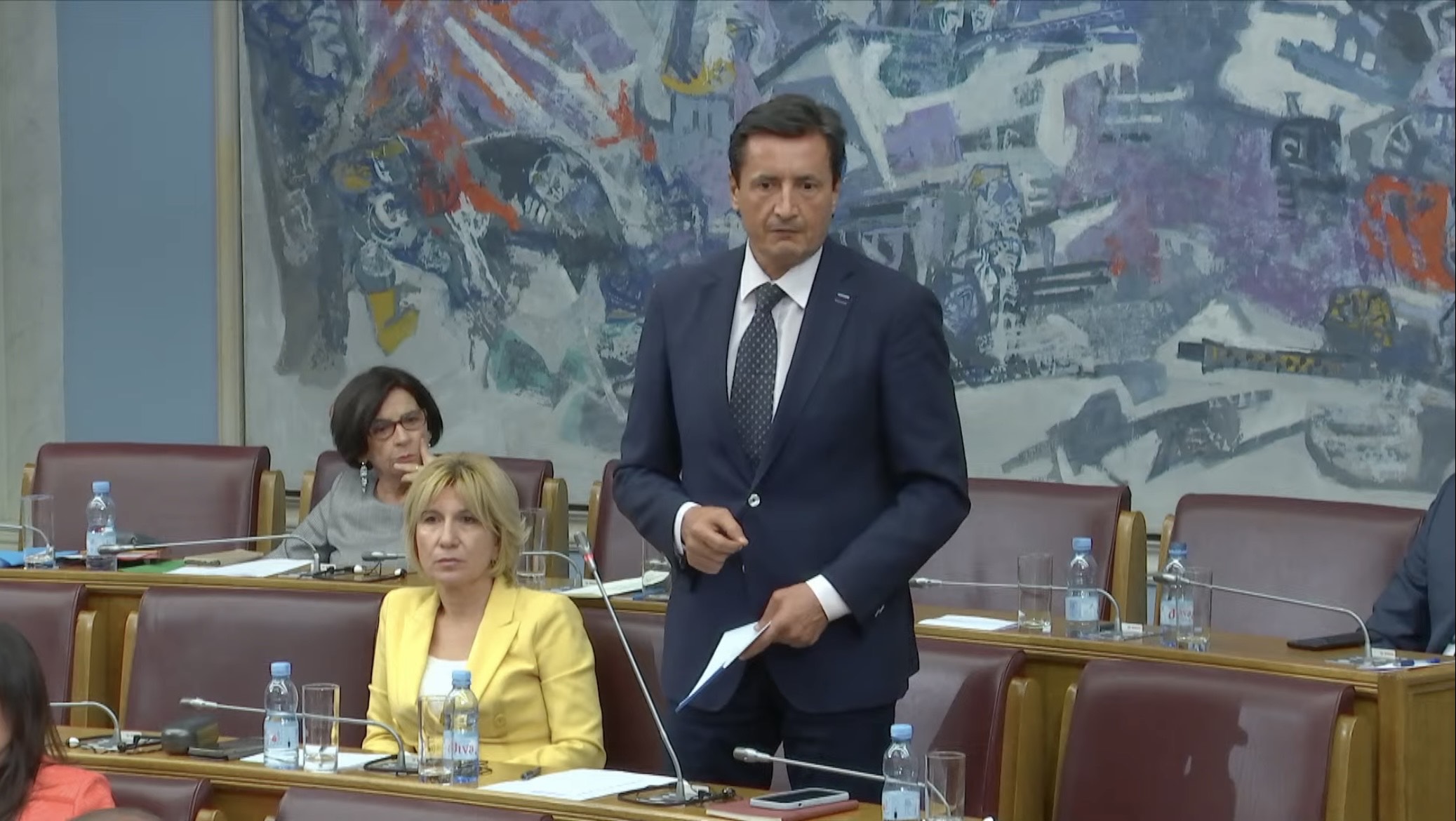 Sekulić: Uoči izbora 2020. godine DF 500 hiljada eura iz Srbije uplatio medijskom koncernu u Crnoj Gori; Laličić: Ne treba prejudicirati i zaključivati šta je ustavno a šta ne, sve dok se o tome ne izjasni Ustavni sud