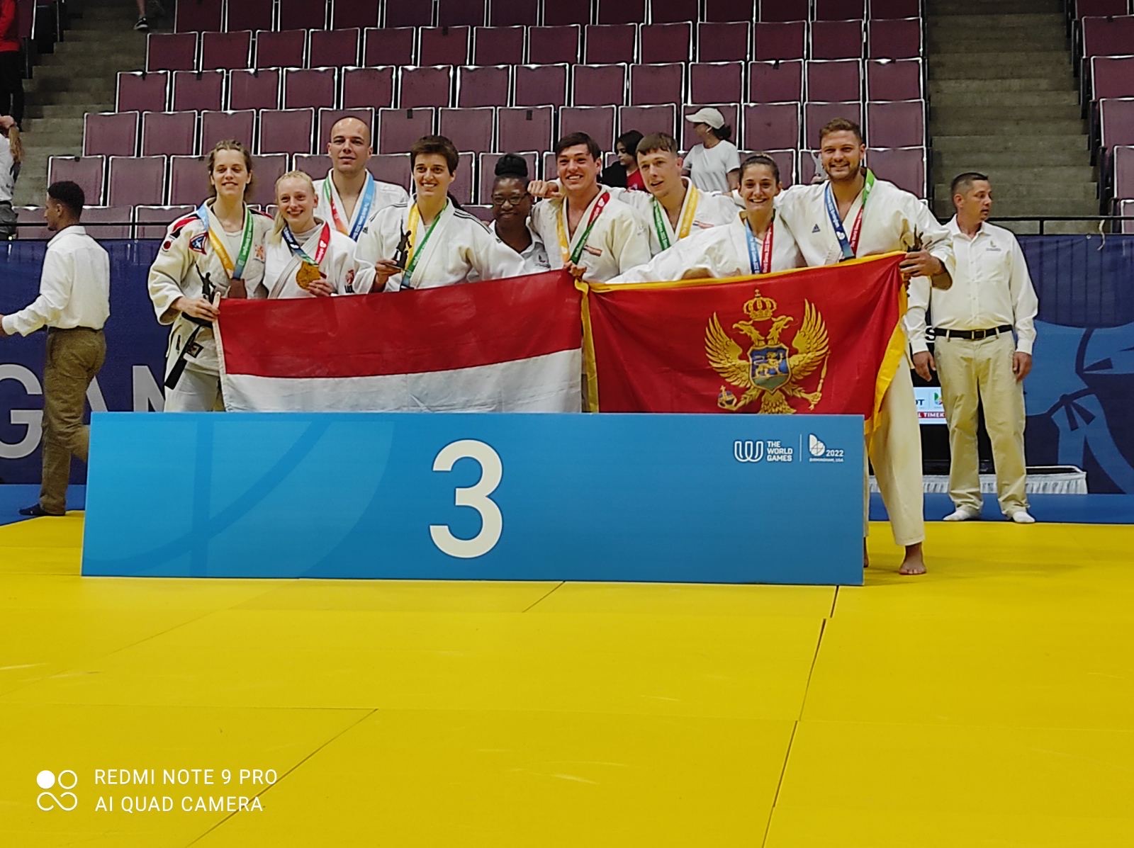 Veliki uspjeh crnogorske Džiu Džicu reprezentacije na Svjetskim igrama u Americi- Bronza za Stefana i Lidiju