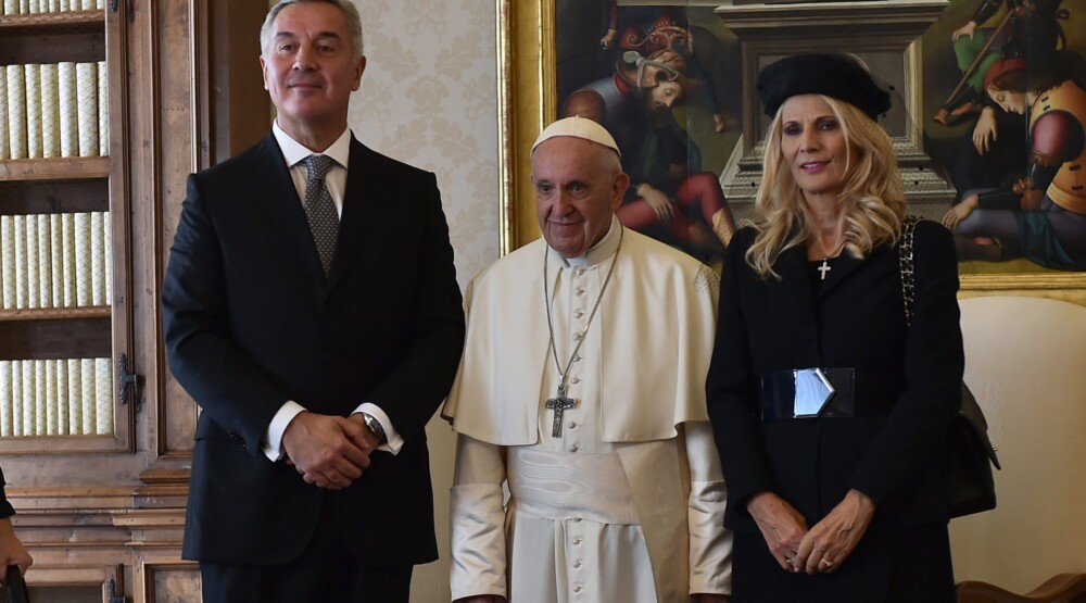 Papa Franjo čestitao Dan državnosti Đukanoviću: Bog da vas sve blagoslovi zdravljem, prosperitetom i mirom