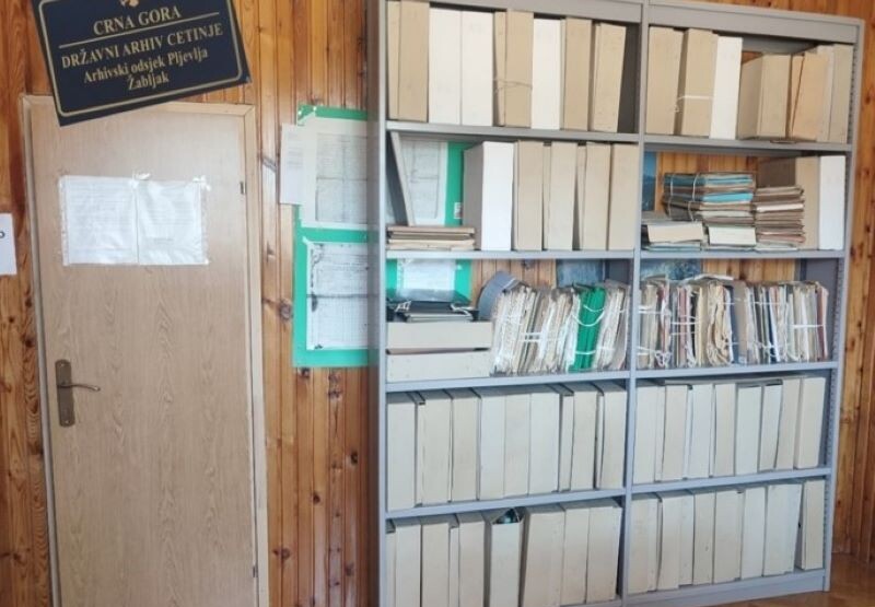 Sanirane prostorije Državnog arhiva na Žabljaku