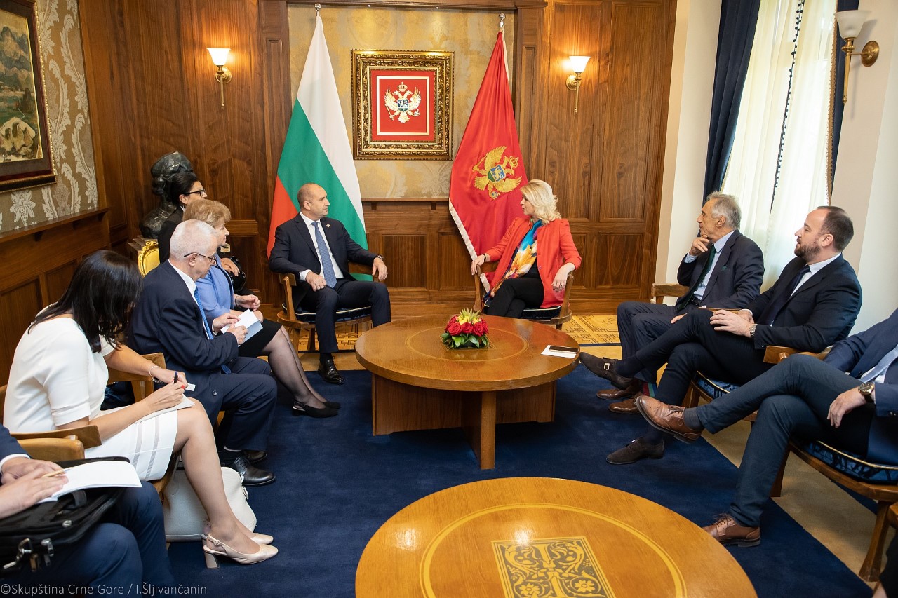 Đurović – Radev: Crnu Goru i Bugarsku snažno spaja usmjerenost na iste vrijednosti