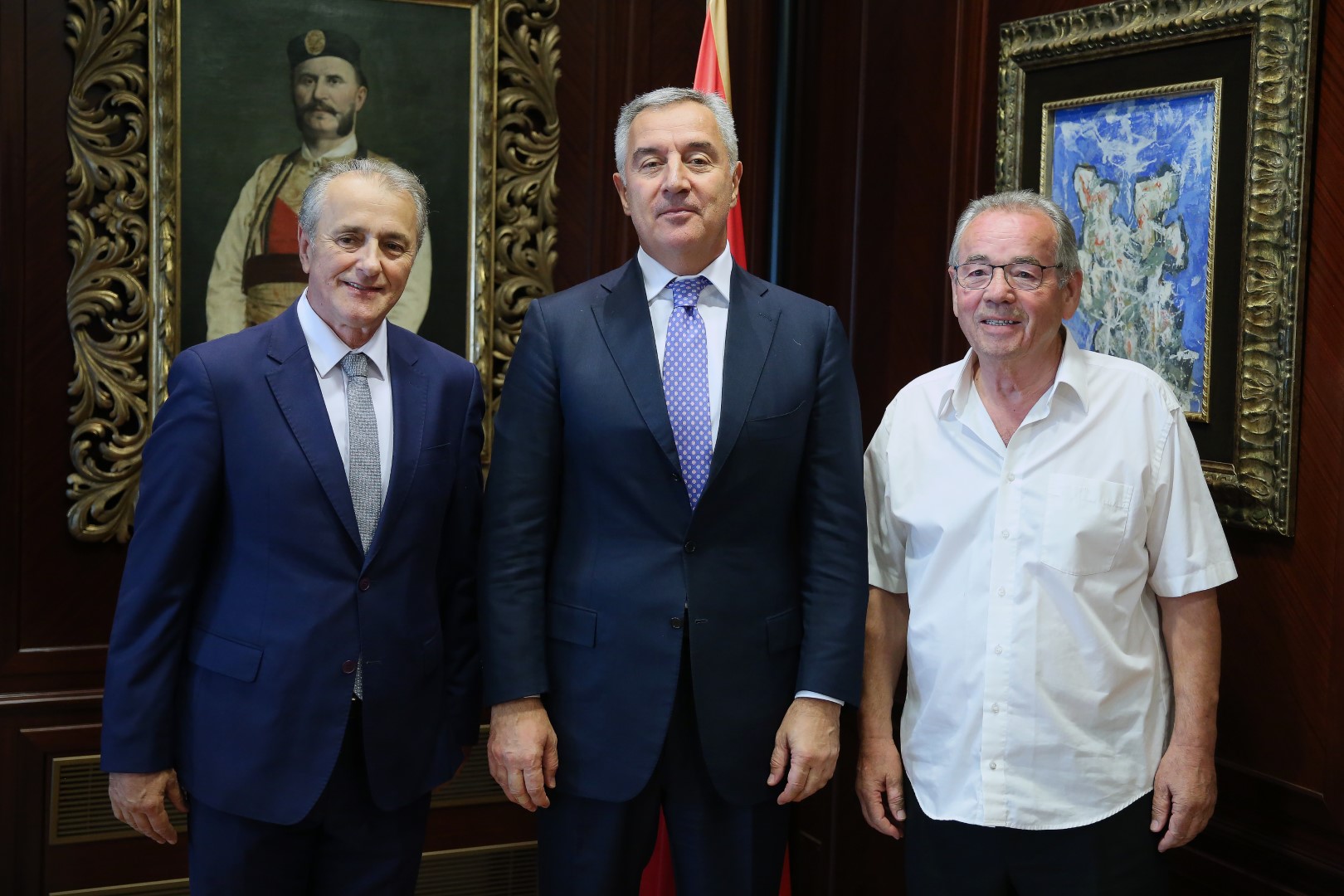 Đukanović primio Muamera Kalića i Ljuba Radovića