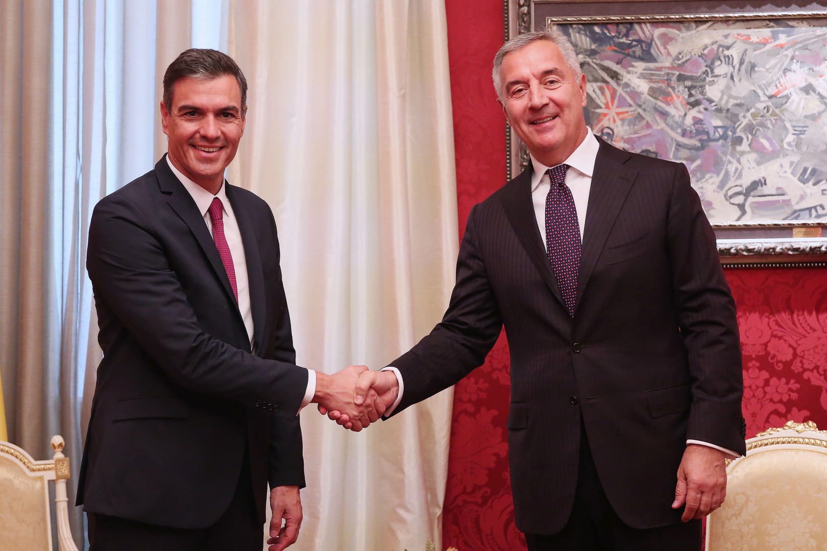 Đukanović sa Sančezom: Izuzetna je čast ugostiti prvog španskog premijera u posjeti Crnoj Gori