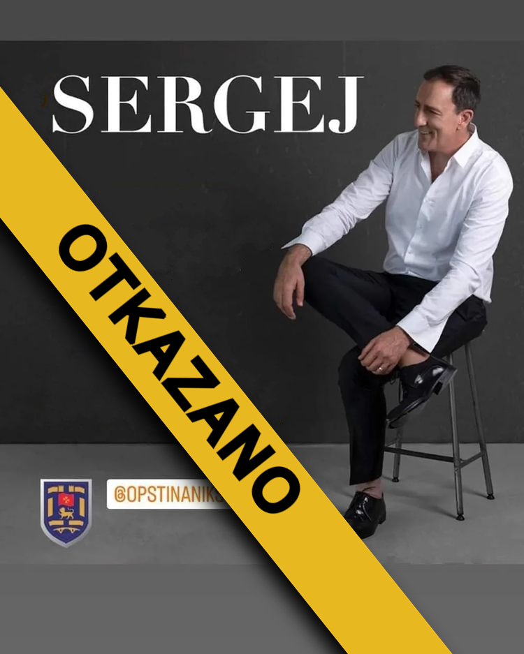 Otkazan koncert Sergeja Ćetkovića u Nikšiću, pjevač pretrpio niz uvreda i prijetnji preko društvenih mreža