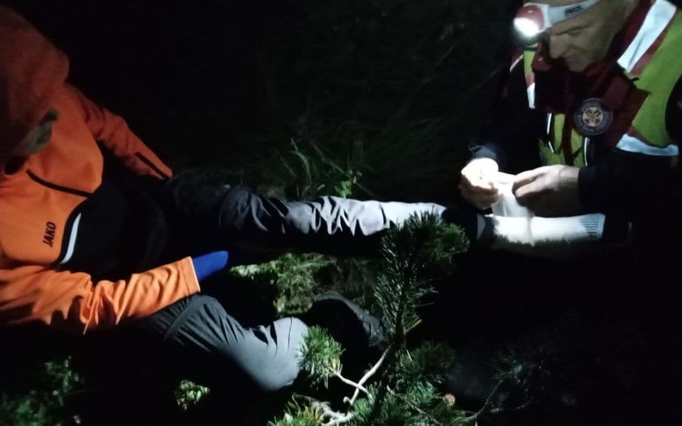 Akcija Gorske službe spašavanja: Spasili Njemca koji se povrijedio na Durmitoru