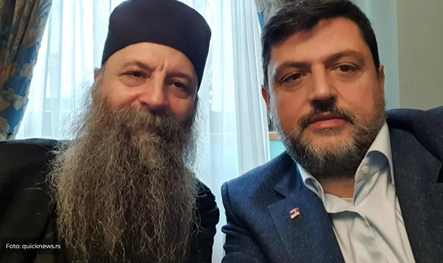 Patrijah Porfirije pozvao bivšeg ambasadora Srbije u Crnoj Gori Božovića da slave u Herceg Novom