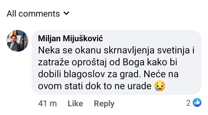 Otvoreno pismo Kluba odbornika Evropski tim za Nikšić: Zahtjev za hitnu smjenu Miljana Mijuškovića