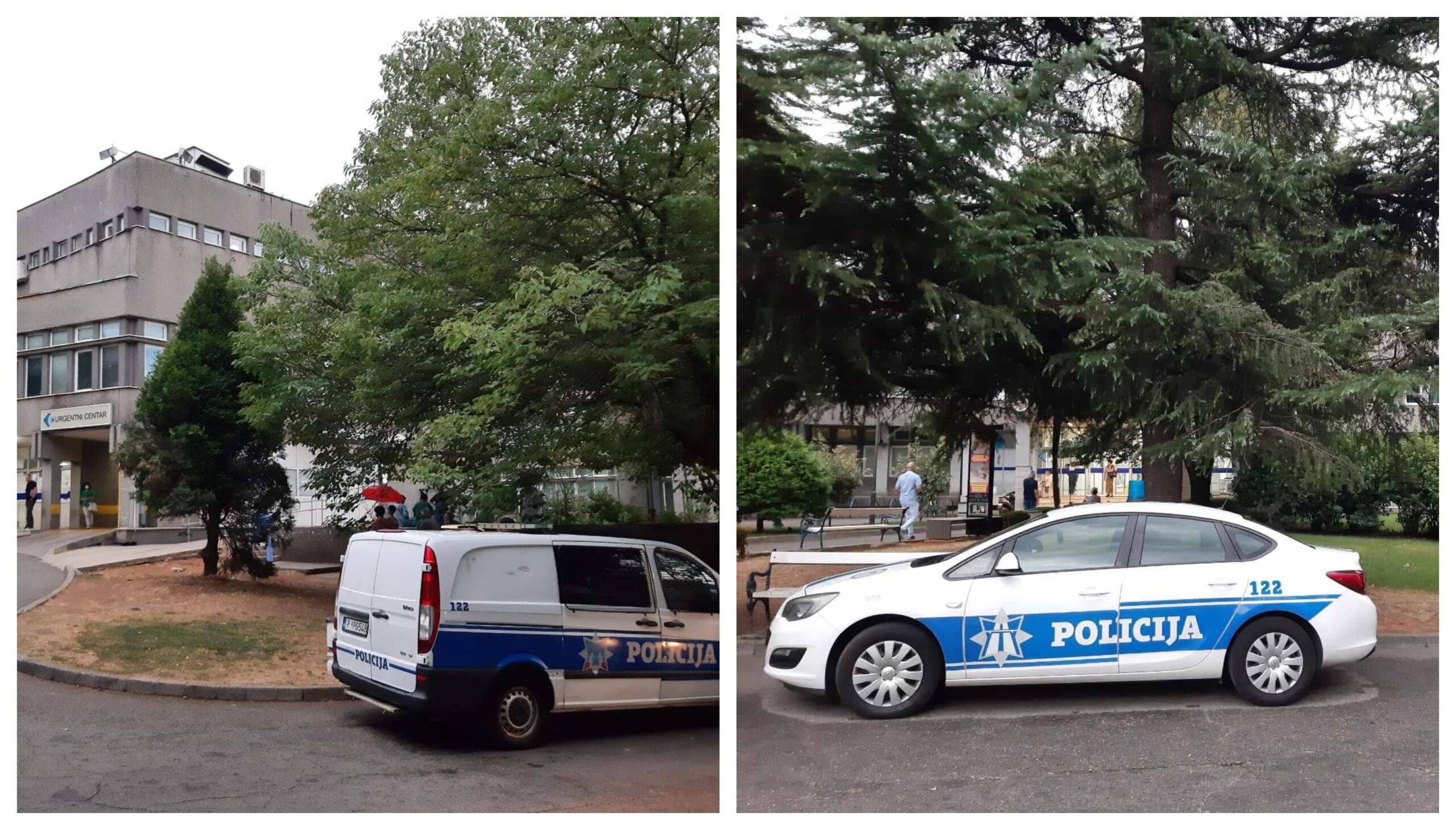 Četiri osobe teško povrijeđene u pucnjavi na Cetinju dovedene u KCCG