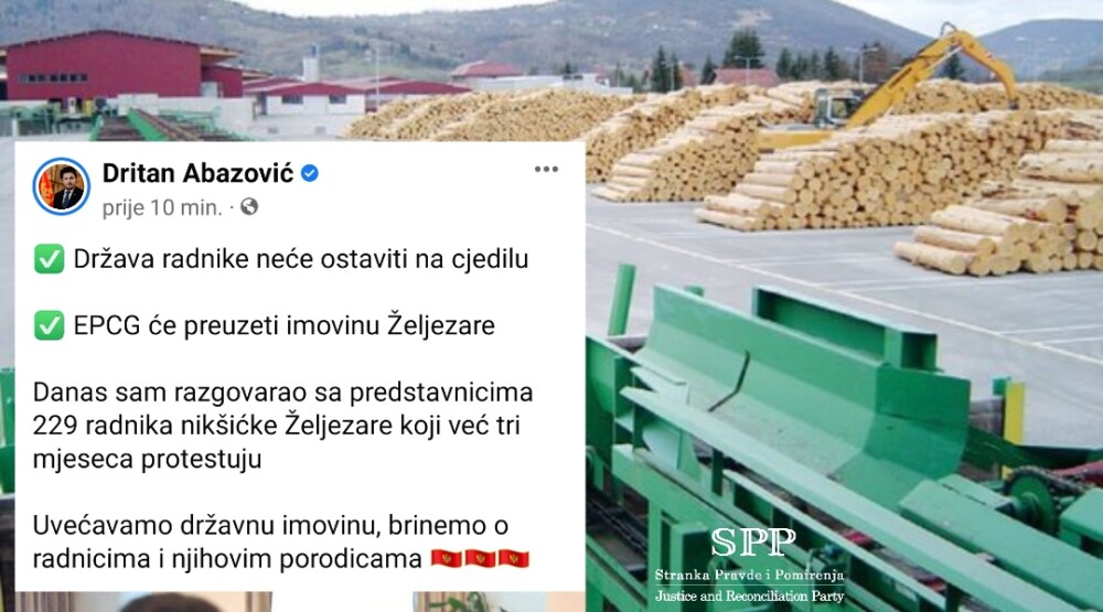 Đurđević: Zašto Vlada i EPCG ne investiraju u pljevaljsku kompaniju Vektra Jakić?