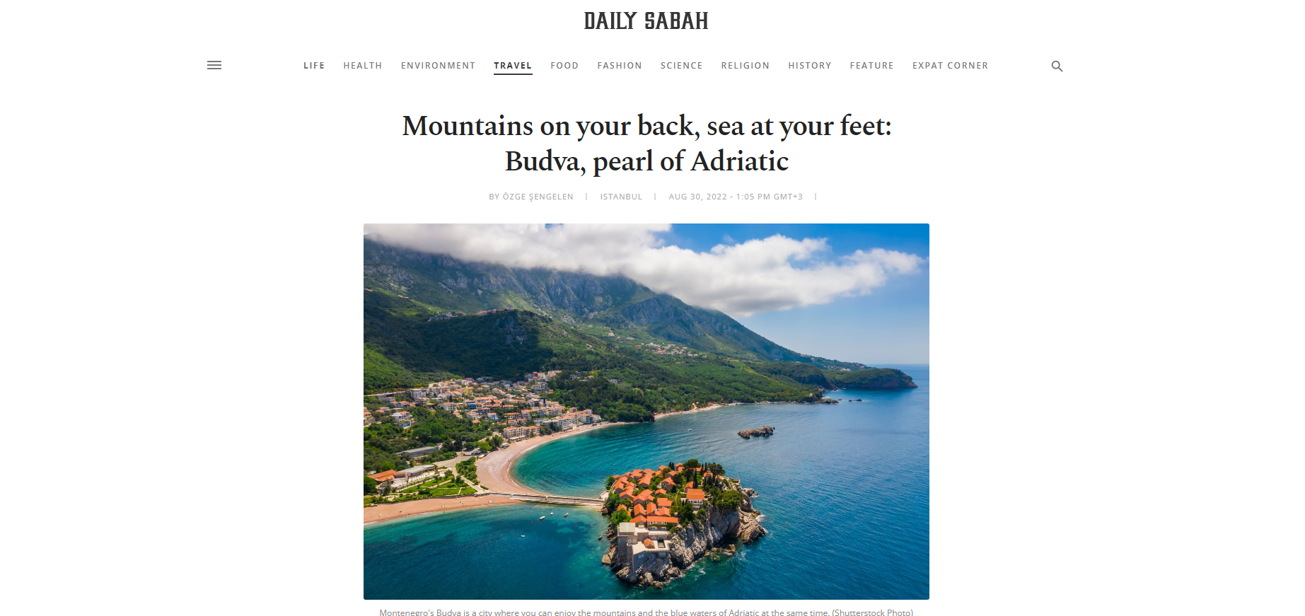 Popularni turski portal opisao turistički centar Crne Gore: Budva, biser Jadrana
