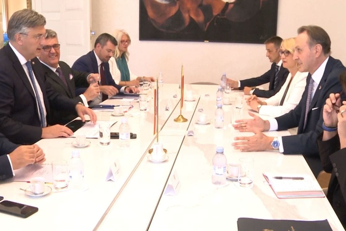 Krivokapić i Plenković: Crna Gora brani svoj evropski put posvećenošću evroatlantskim vrijednostima