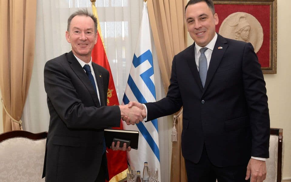 Vuković sa zamjenikom ambasadora Australije: Jačanje saradnje prioritet