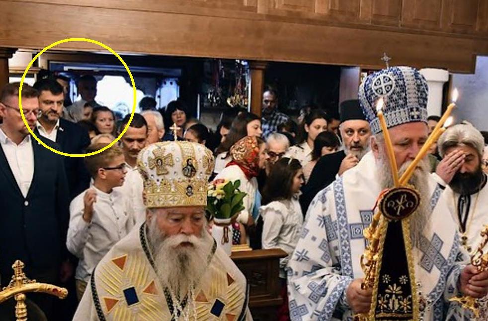 “Ambasador” Božović kod Joanikija Mićovića i Gojka Perovića