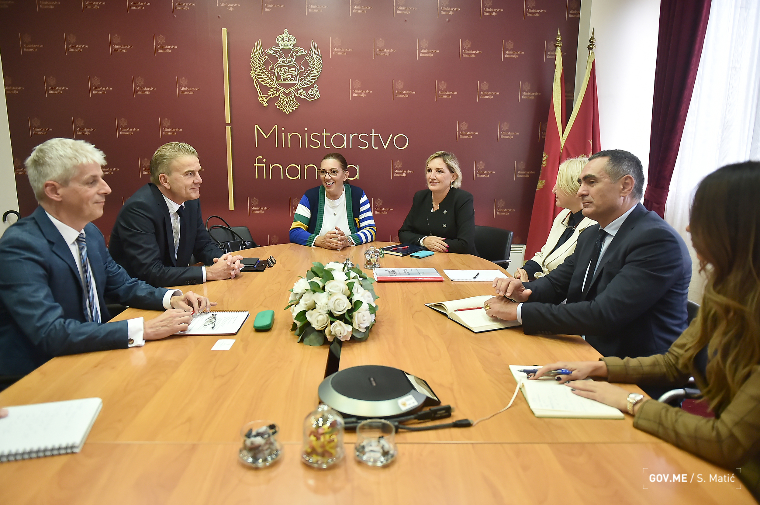 Damjanović sa predstavnicima Sektora za fiskalne poslove MMF-a