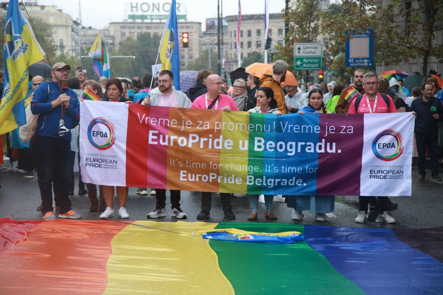 Organizatori: Na Europrajdu gotovo 10.000 ljudi u šetnji