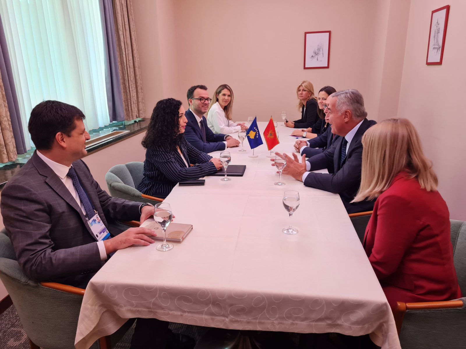Đukanović sa Osmani: Crna Gora i Kosovo čvrsto na principima očuvanja stabilnosti i evropske perspektive regiona