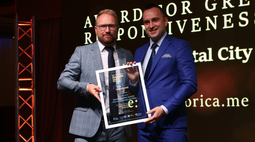 Glavni grad dobitnik specijalnog priznanja za kreiranje digitalne platforme NasaGorica.me