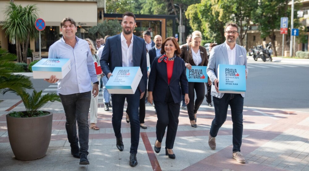 Predata izborna lista “Prava stvar, Za Tivat svih nas Koalicija DPS, SD, SDP, LP”