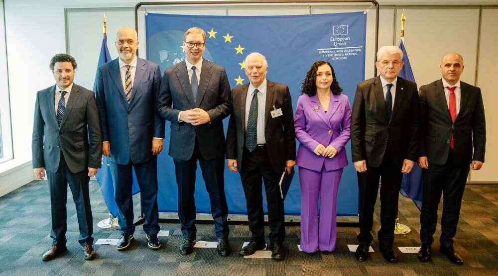 Abazović na radnom ručku sa Boreljom, Lajčakom i liderima Zapadnog Balkana