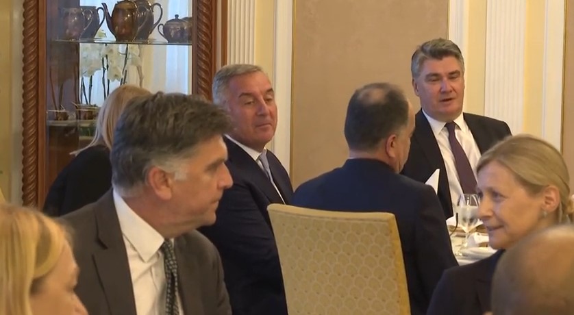 Đukanović na neformalnoj večeri lidera regiona