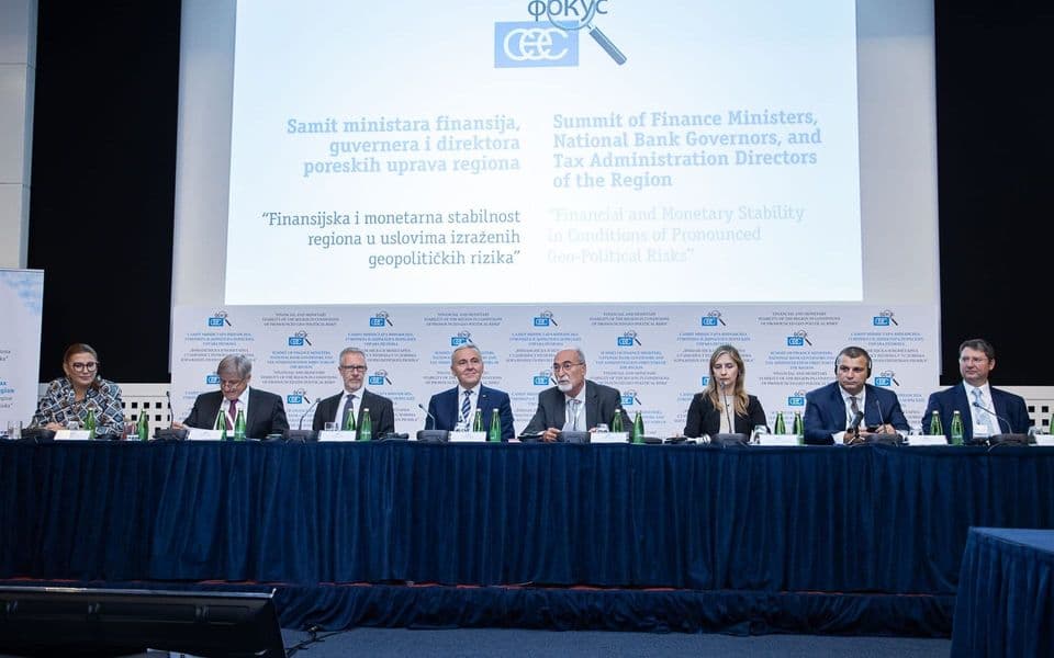 U Bečićima održan panel guvernera centralnih banaka regiona