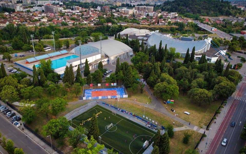 Počelo uređenje parka u okviru kompleksa SC “Morača”