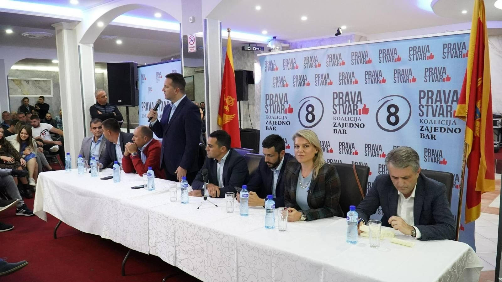 Tribina Koalicije Prava stvar – Zajedno Bar: Mrkojevići su se odlučili za dalji razvoj i napredak, za realizaciju investicija, za bolje sjutra