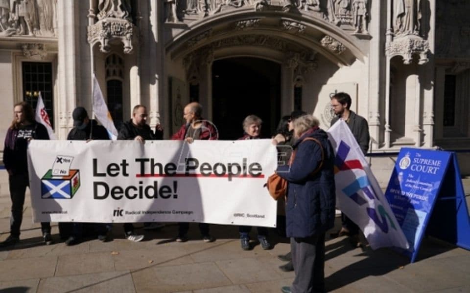 Britanski Vrhovni sud razmatra mogućnost referenduma o nezavisnosti Škotske