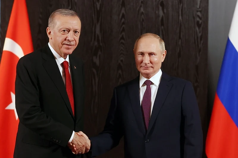 Putin i Erdogan će danas razgovarati o mirovnim opcijama u Ukrajini