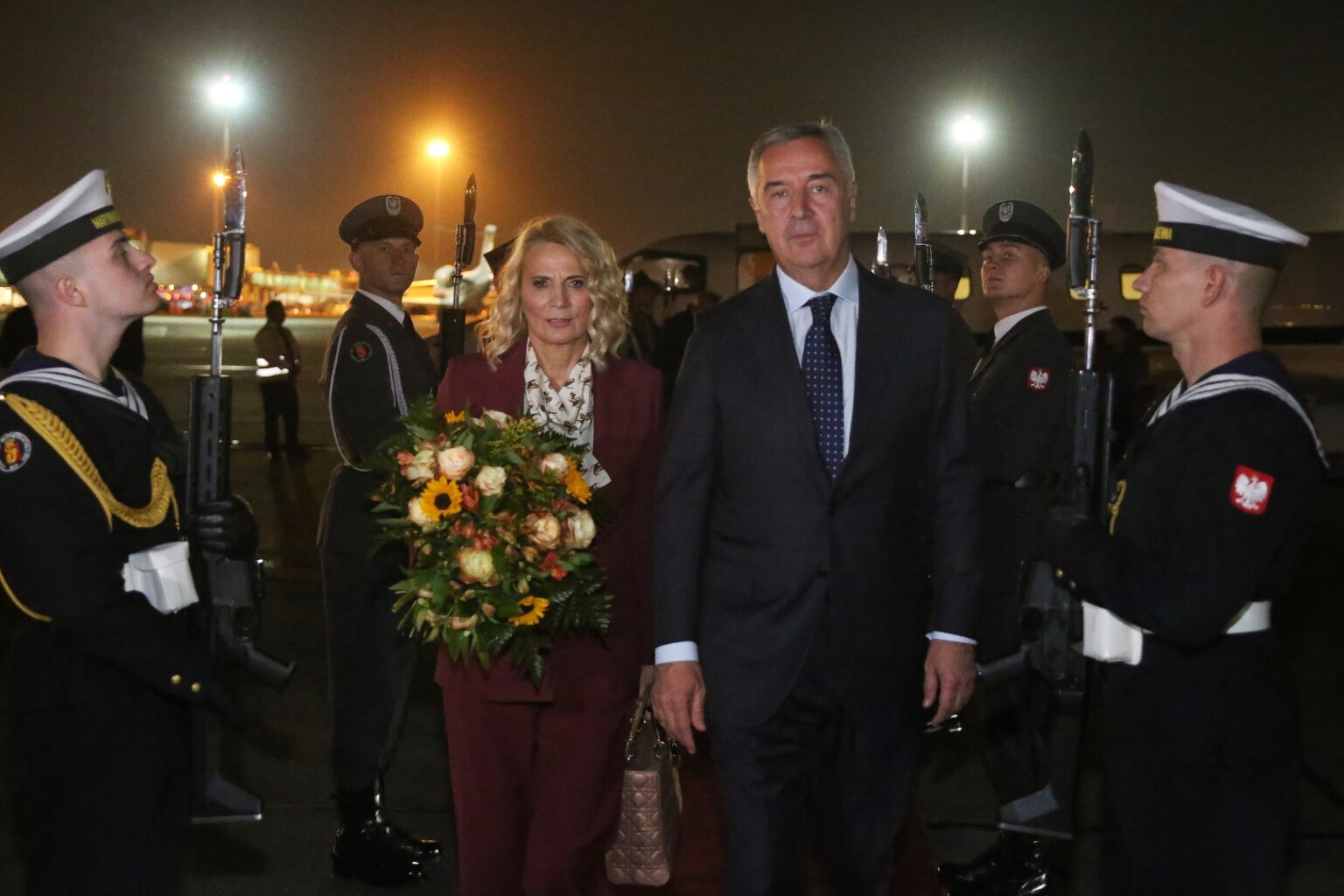 Đukanović doputovao u Varšavu