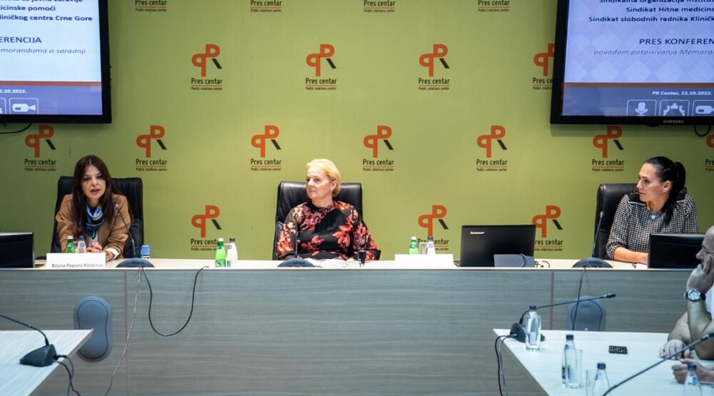 Potpisan Memorandum o saradnji između tri zdravstvene sindikalne organzacije