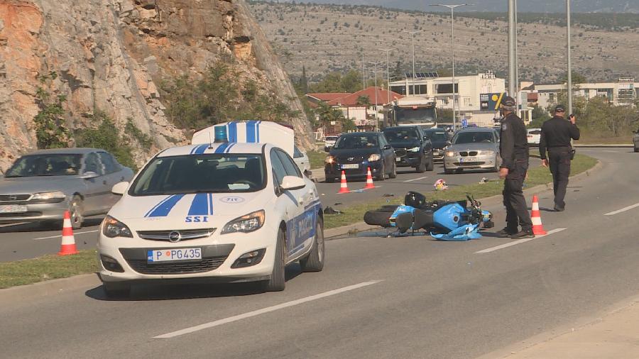 Saobraćajna nezgoda u Donjoj Gorici, dvije osobe povrijeđene