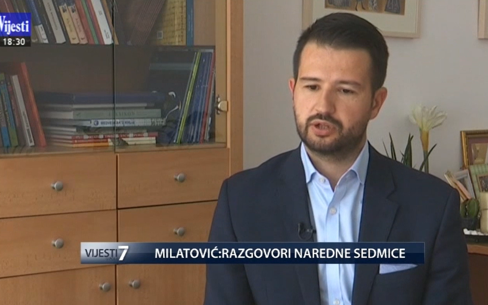 Milatović: Početak pregovora o formiranju vlasti u Podgorici početkom iduće sedmice