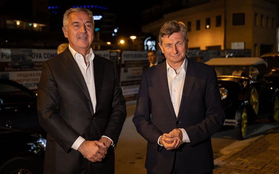 Đukanović sa Pahorom: Imperativ očuvanje mira i stabilnosti na Balkanu