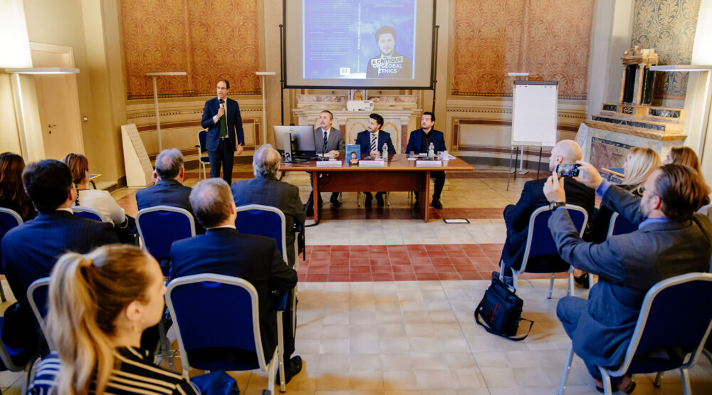 Abazović promovisao autorsku knjigu na Univerzitetu Lumsa u Rimu