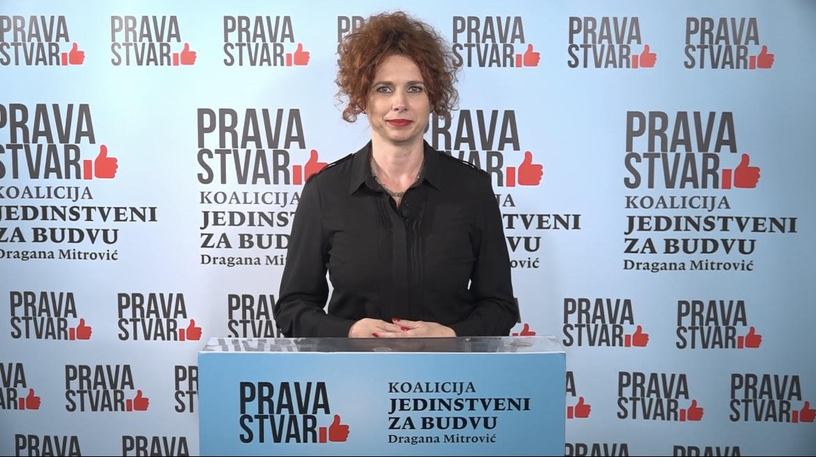 Miljanić: Cilj koalicije ”Prava stvar, Jedinstveni za Budvu – Dragana Mitrović” je da obezbijedimo modernu i funkcionalnu gradsku uslugu za sve građane