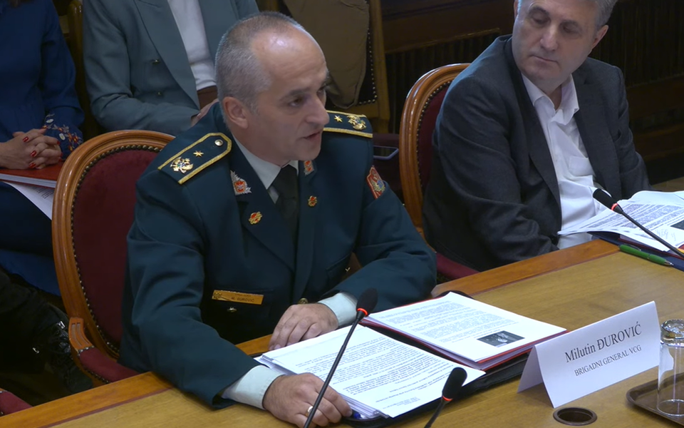 Đurović dobio saglasnost Odbora da bude vojni izaslanik odbrane Crne Gore u Njemačkoj